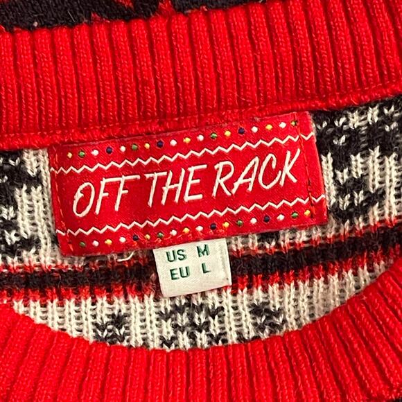 Off The Rack Home Alone MERRY CHRISTMAS YA FILTHY ANIMAL Ugly Sweater Size M - Picture 4 of 5